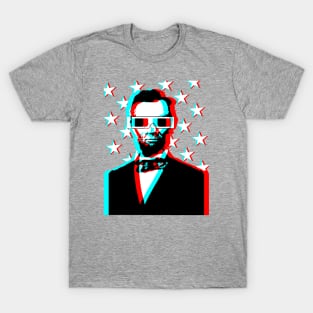 3D Lincoln T-Shirt